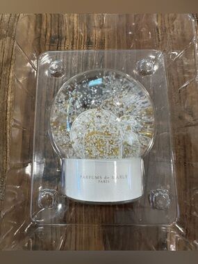 Parfums de Marly White Snow Globe - Luxury Collectible Ornament